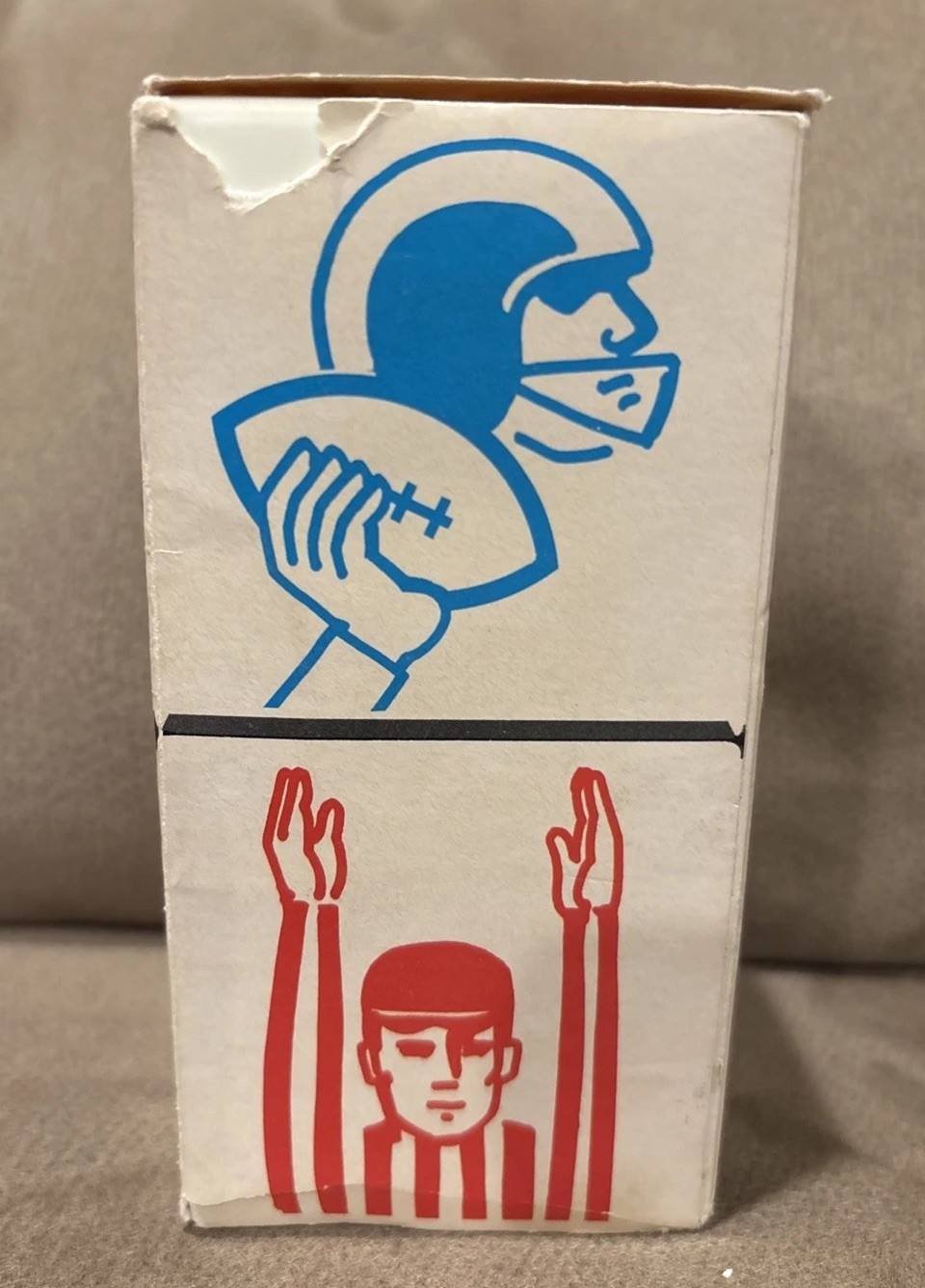 Vintage 1984 Lakeside’s Half-Time Football Travel Dice Game Incomplete Parts!