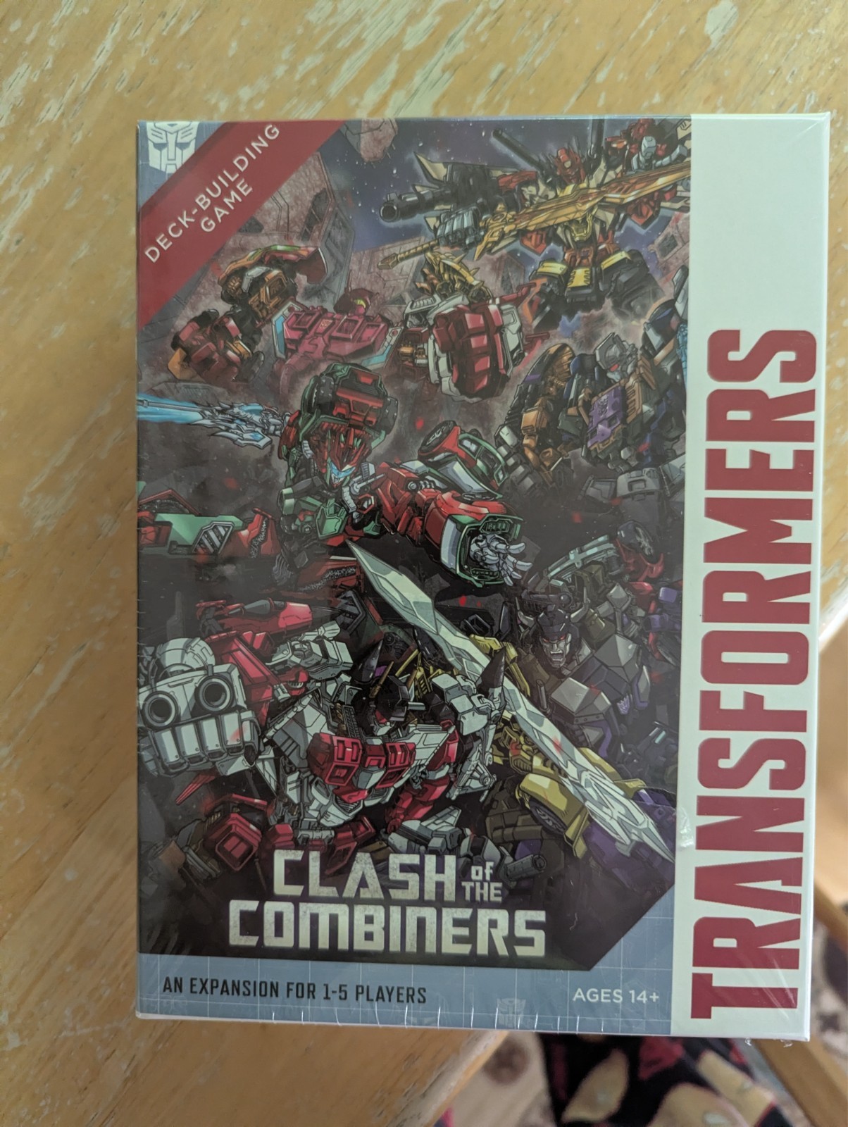 Transformers Deck Building Game Clash of the Combiners Expansion – New in shrink