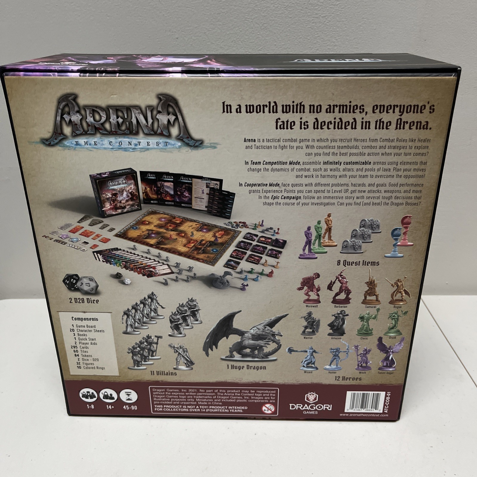 Arena: The Contest – Board Game Dragori Games 2021 – NOB