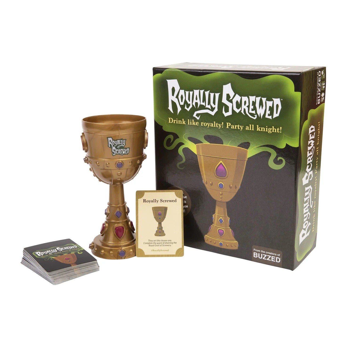 Royally Screwed Party Game Royalty Theme Competitive Ages 21+ By Buzzed
