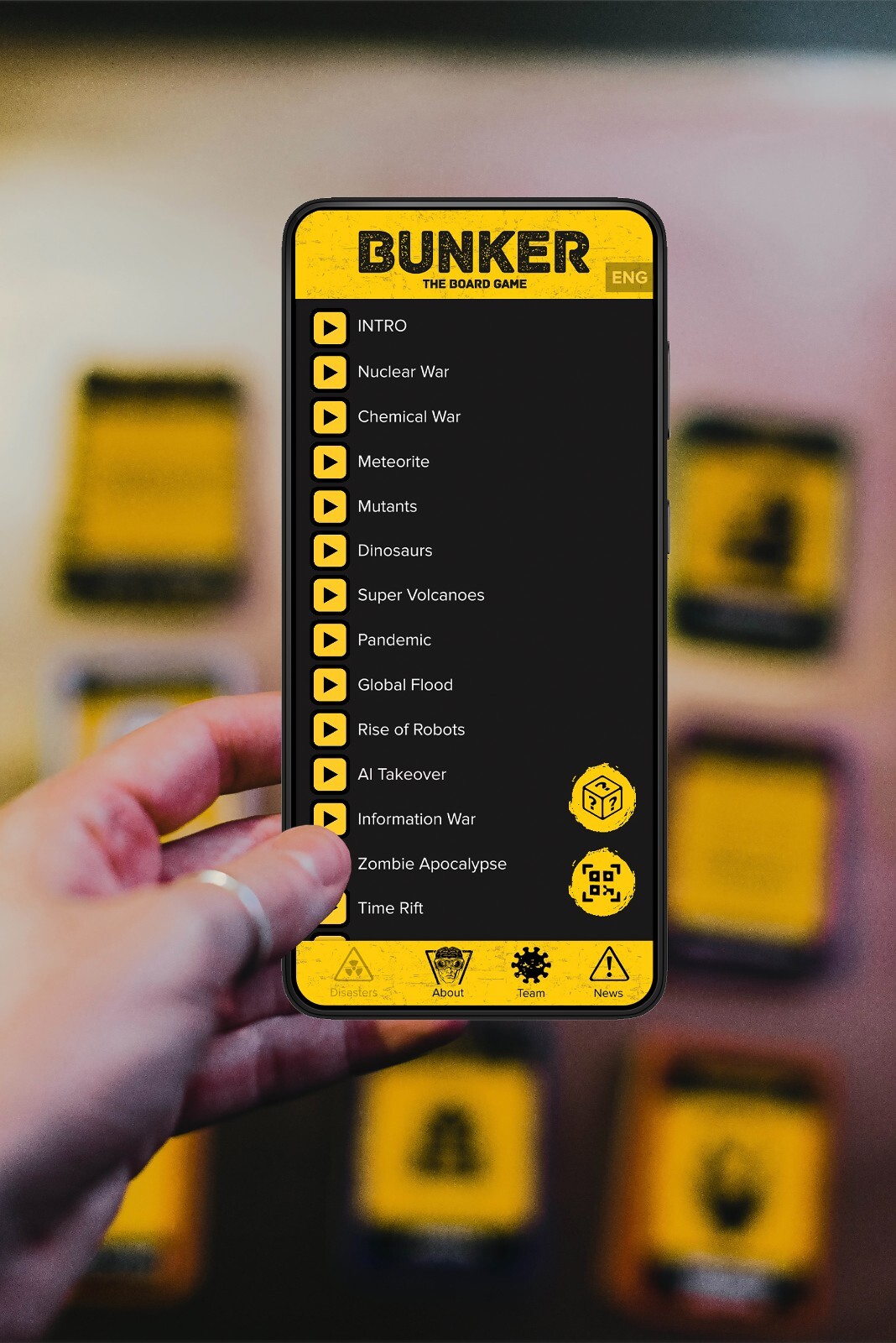 BUNKER – Board Game (ENGLISH EDITION) – 100% Original
