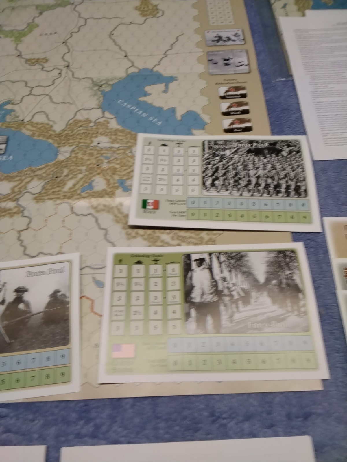The Supreme Commander: World War II in Europe, 1939-1945 GMT Games WW2,Complete