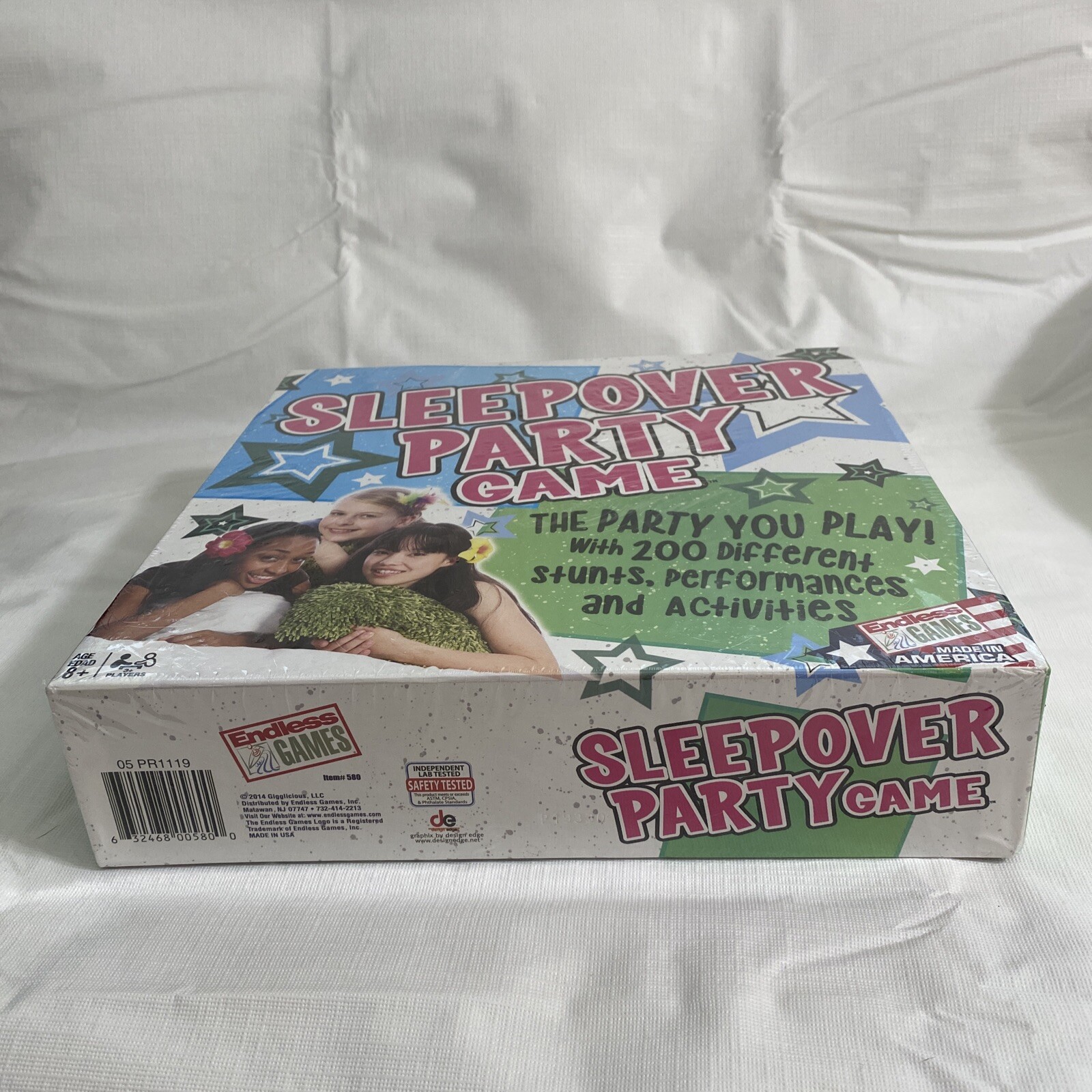Sleepover Party Games 2014 Endless Games Ages 8+ For 3+ Players SEALED