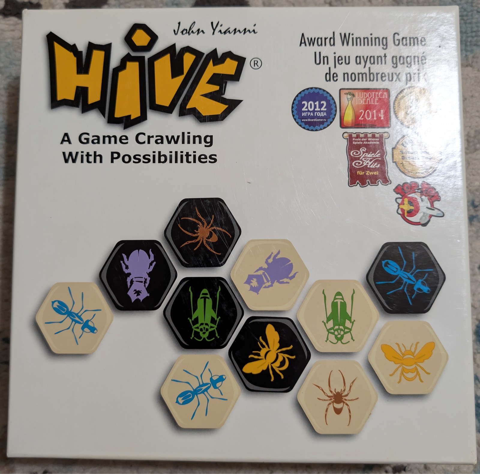 Hive The Board Game – Smart Zone Games – complete – UNPLAYED