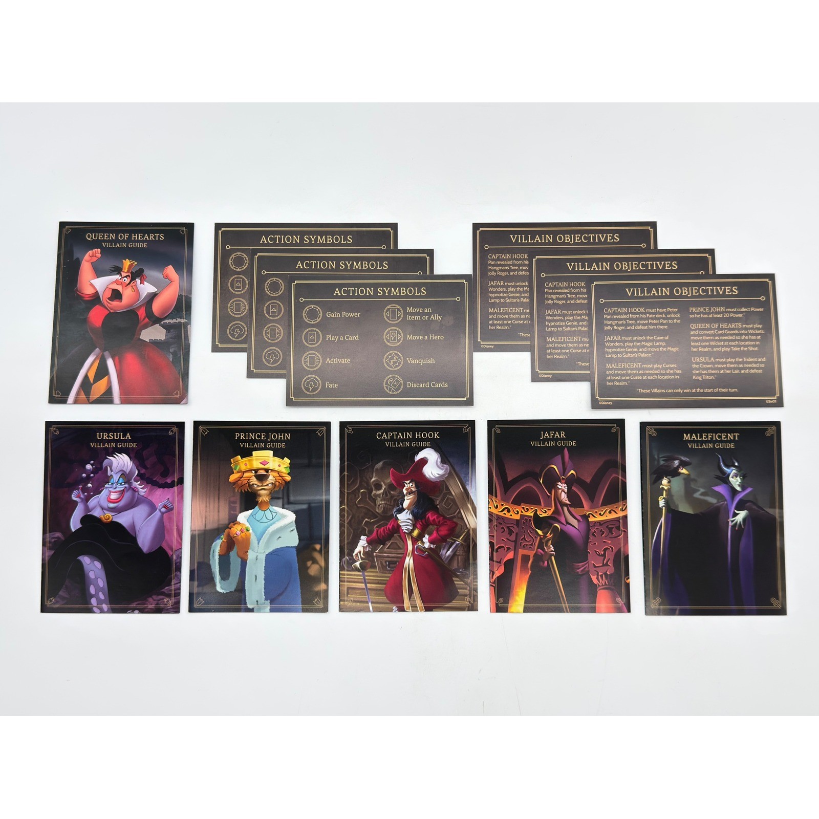Disney Villainous Board Game Bundle The Worst Takes It All & Wicked To The Core