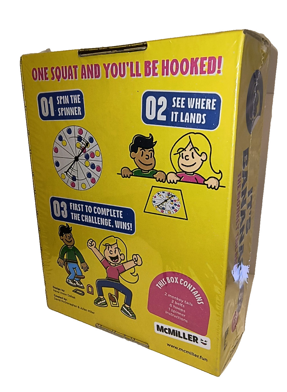 It’s Bananas! The Monkey Tail Game – Funny Family & Party Game for Kids & Adults