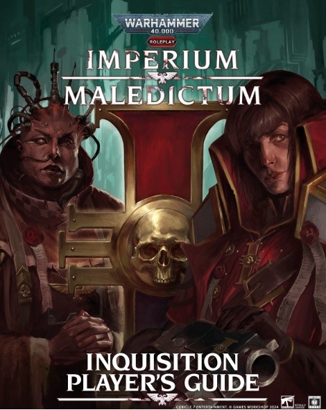 Warhammer 40K RPG: Imperium Maledictum – Inquisition Player`s Guide (Hardcover)
