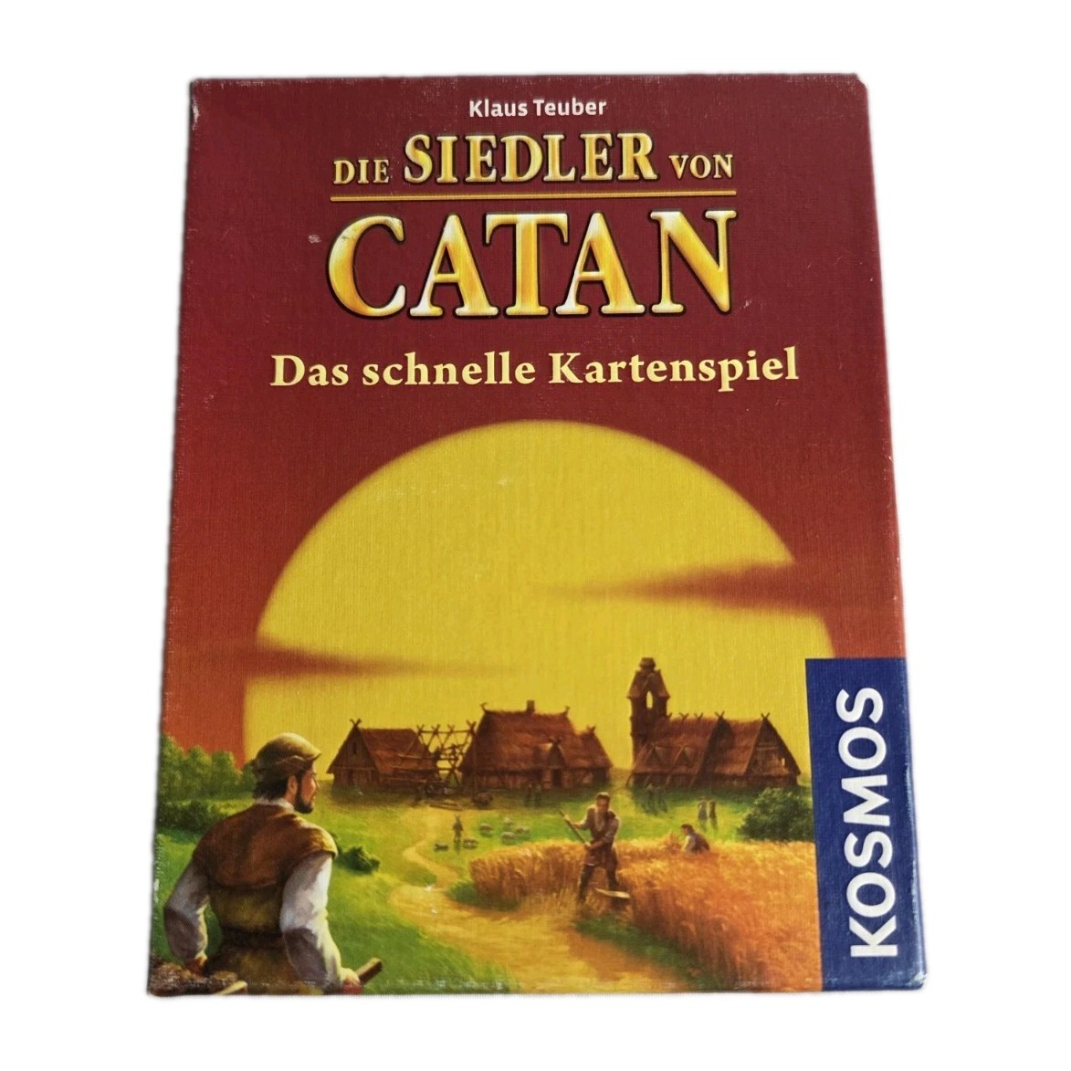 SETTLERS OF CATAN Die Siedler von Catan FAST CARD GAME 2011 GERMAN EDITION 100%