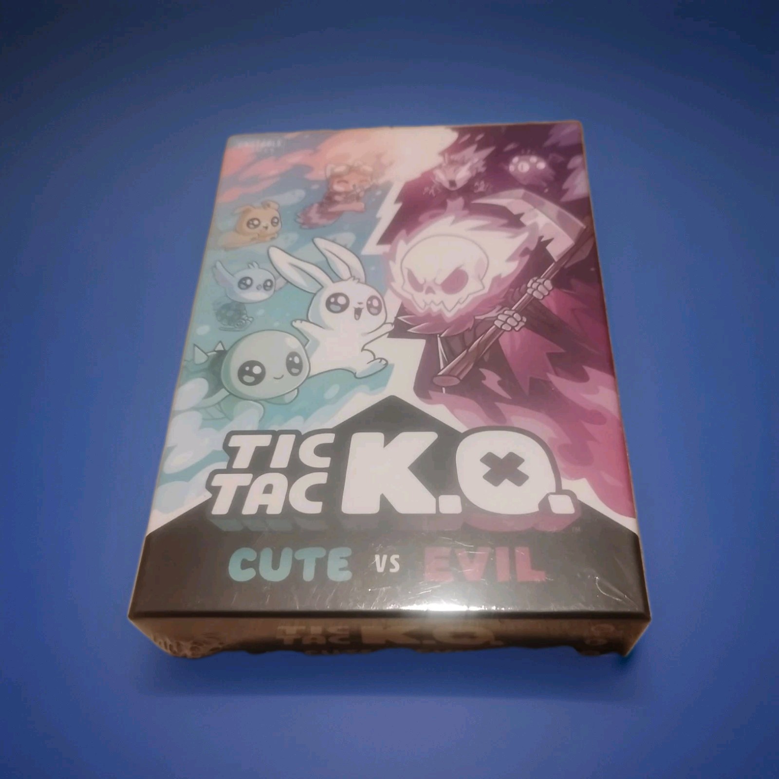 Tic Tac KO Cute vs Evil Card Game NEW 8+ K.O. 2-4 Players Unstable Games