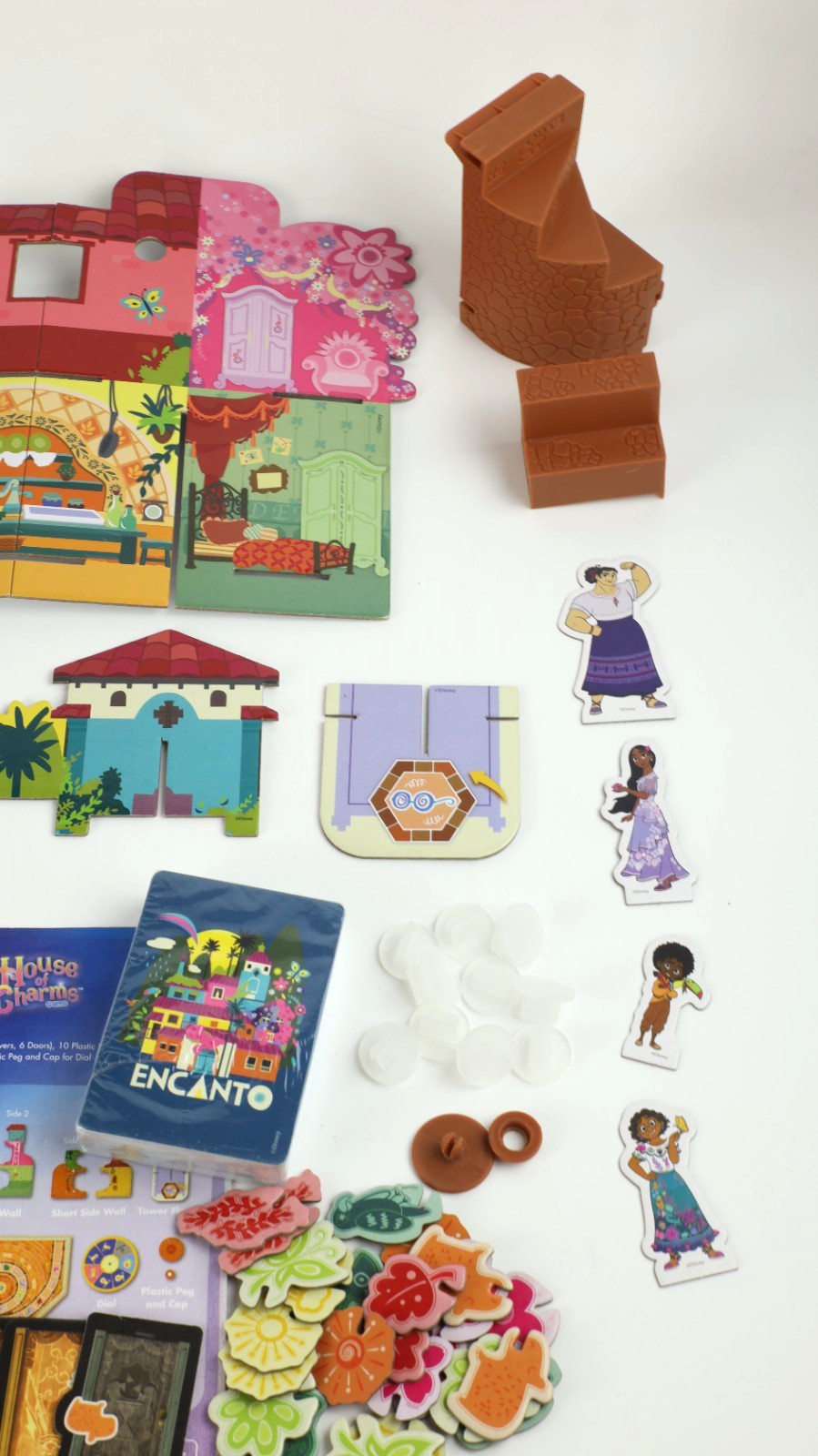 Disney Encanto House of Charms Board Game Family Fun for Kids Ages 5 and Up