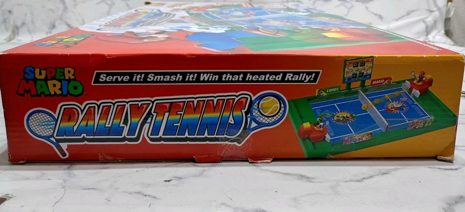 EPOCH Super Mario Rally Tennis board game NEW