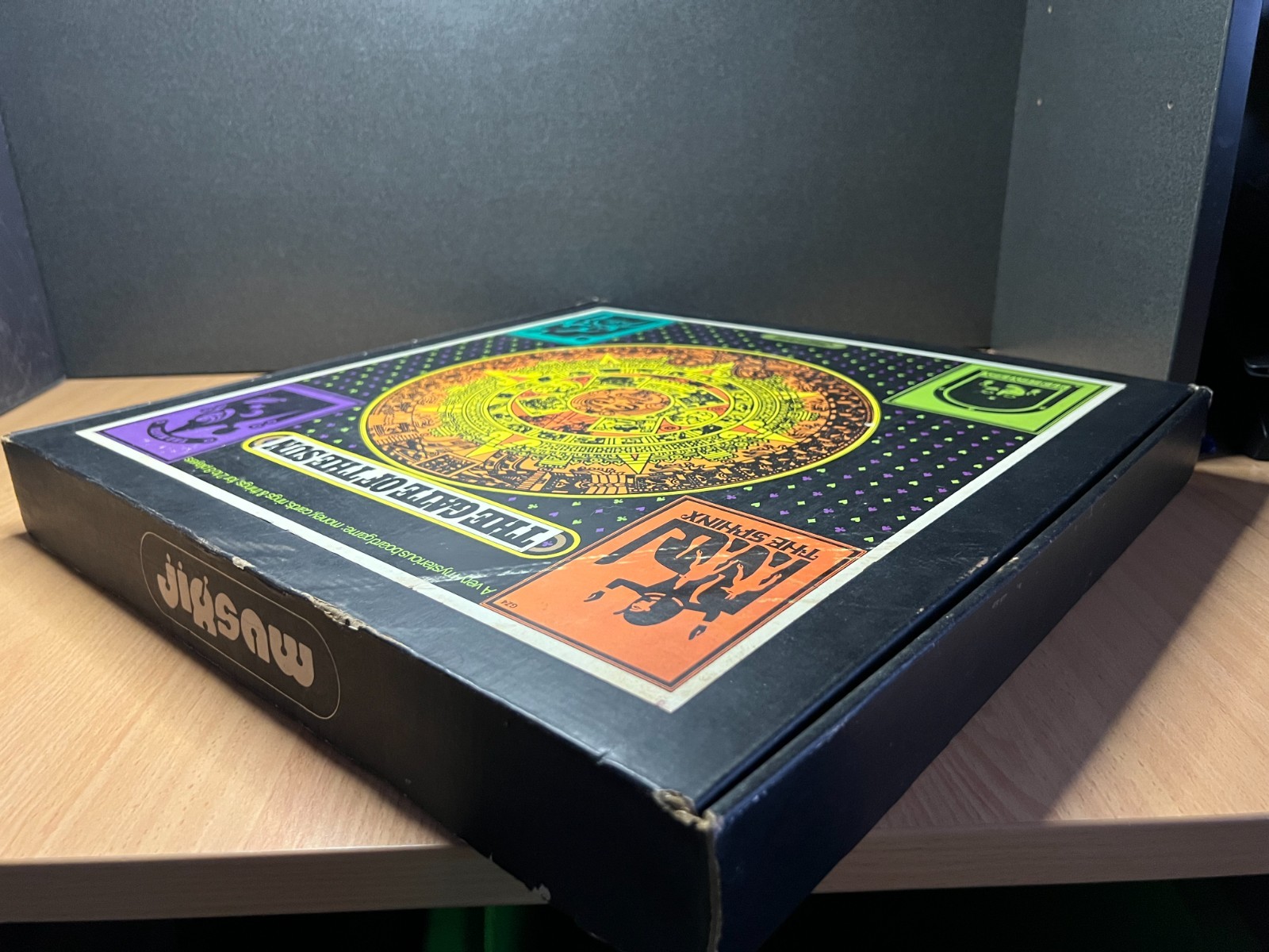Rare Vintage THE GATE OF THE SUN by Jigsaw Australian Board Game 1971 First Ed