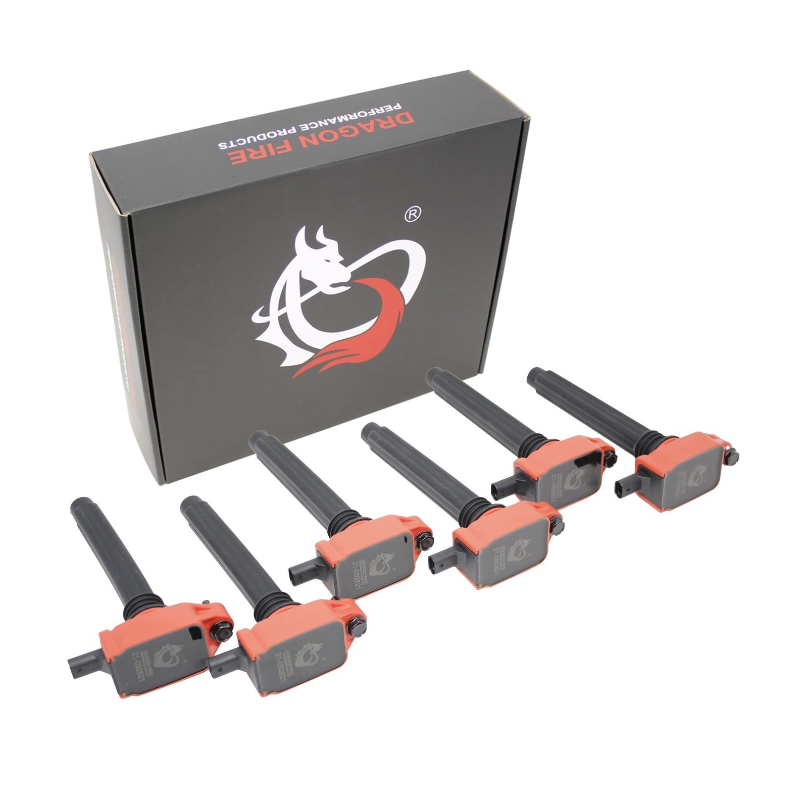 DRAGON FIRE PERFORMANCE 6pc Ignition Coil Power Pack Power Pack Compatible Wi…