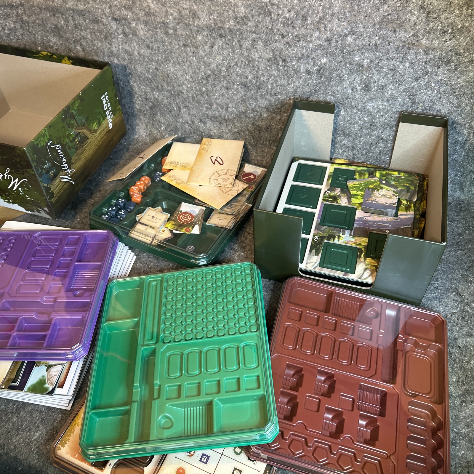 Mythwind Base Board Game Open Owl Studios Unknown Completeness As-Is MW02en