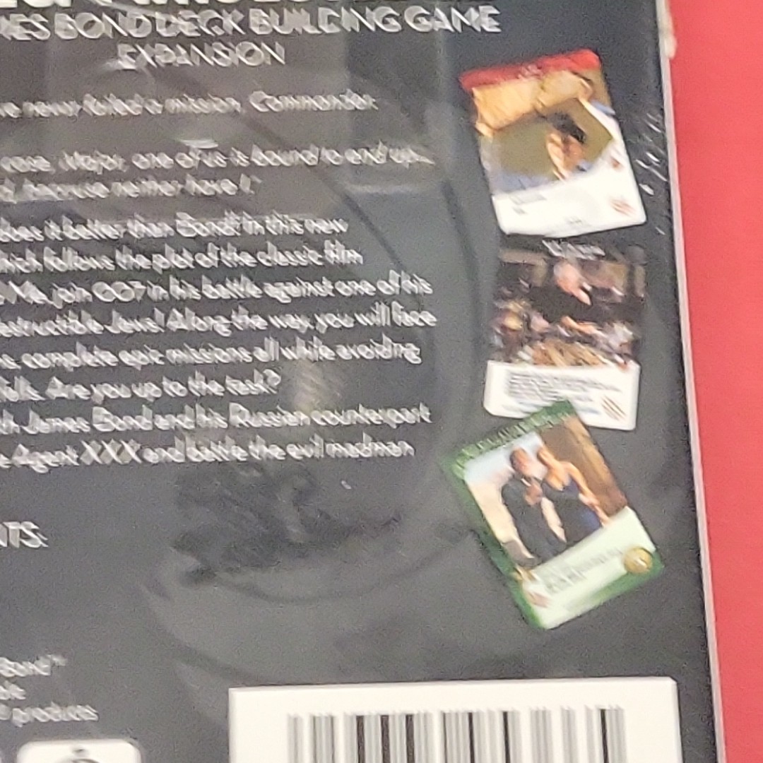 Legendary 007 James Bond Spy Who Loved Me Deck-Building Game Expansion Upper NEW