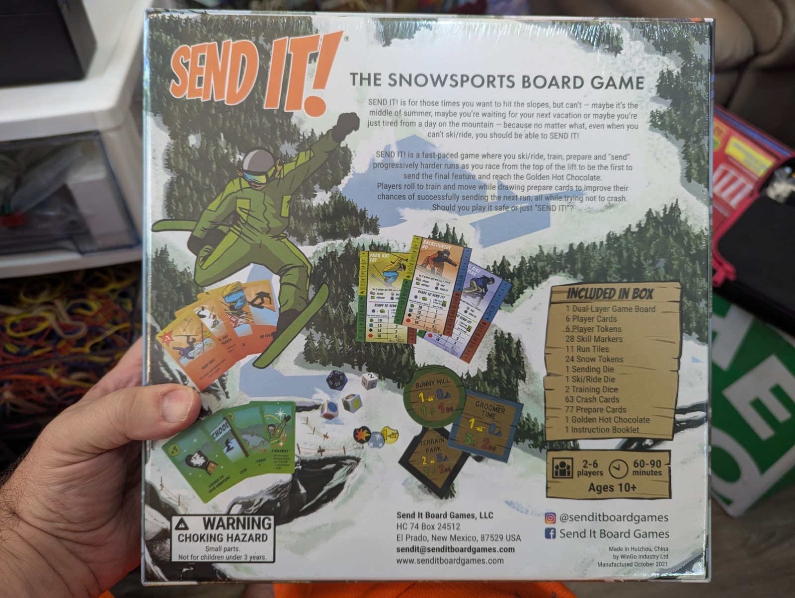 SEND IT! The Snowsports Board Game SEALED 2021