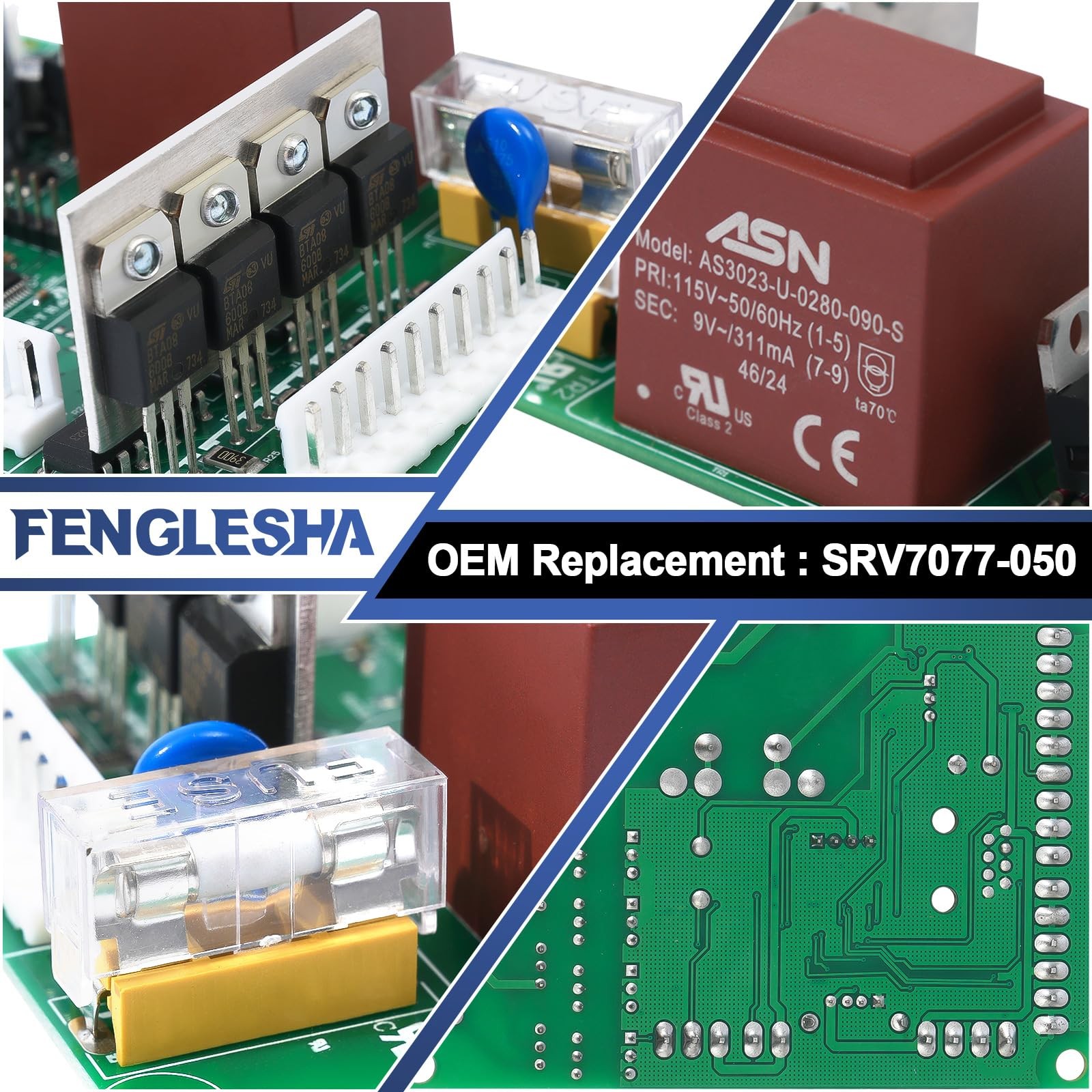 Fenglesha Circuit Control Board Replacement for PelPro