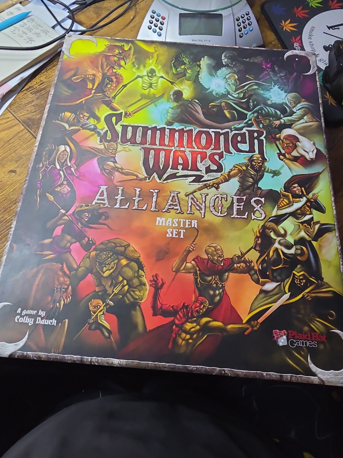 Summoner Wars Alliances Master Set Plaid Hat Games, Complete
