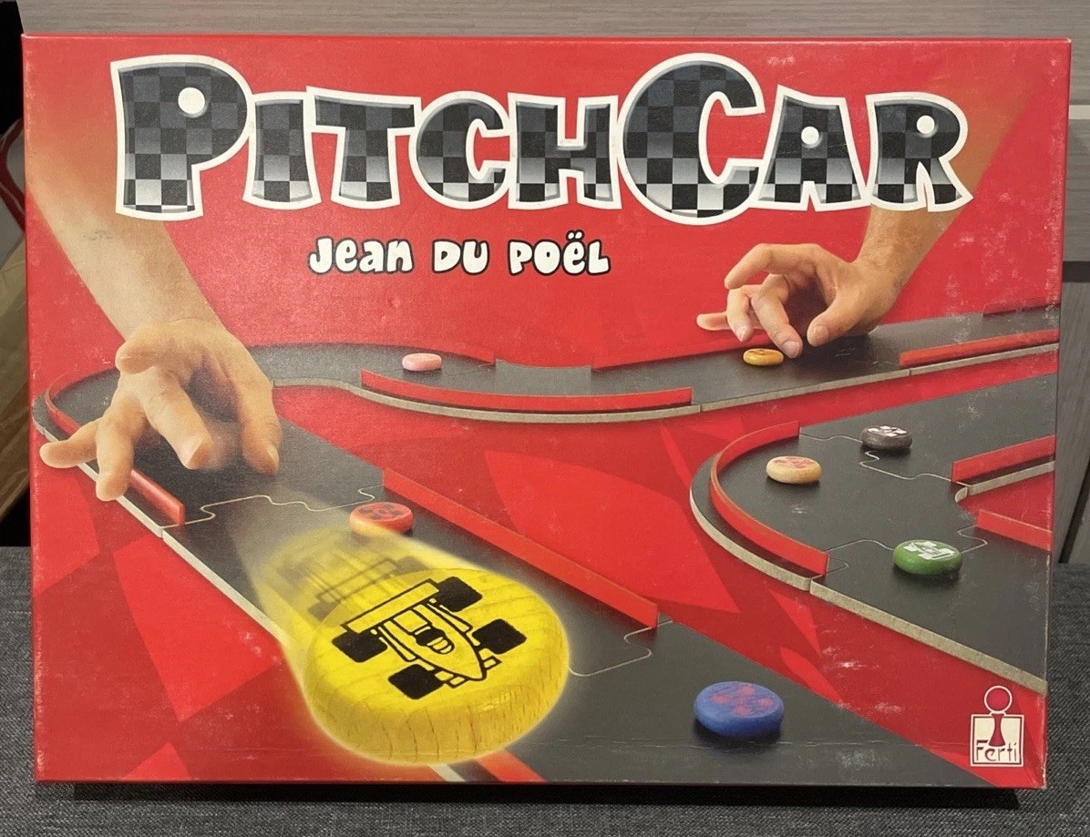 Ferti Boardgame PitchCar (2003 Multilingual Ed) NEW Open Box
