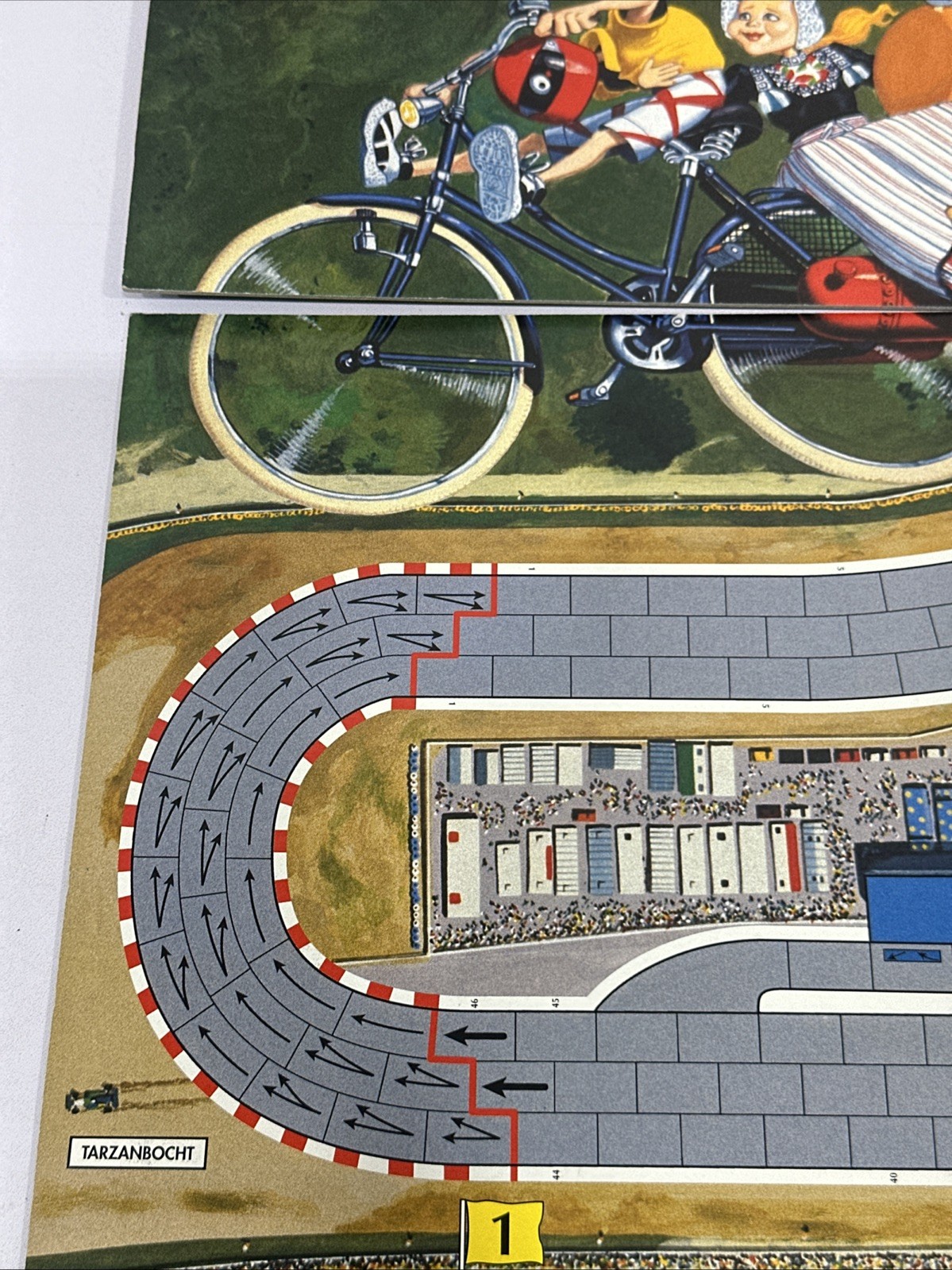 FORMULA DE Map Track Base Game Boards MONACO/ZANDVOORT #1 Nederland Circuits 1/2