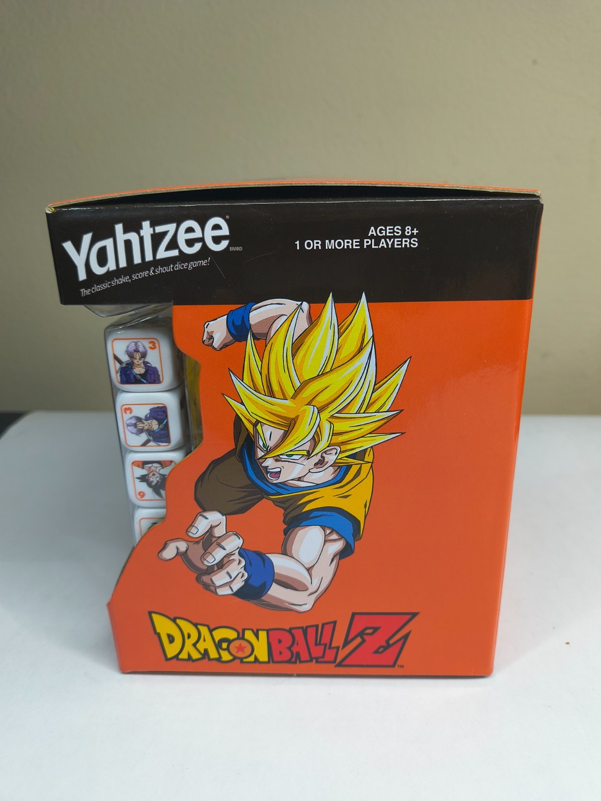 Dragon Ball Z Yahtzee Board Game NEW Open Box Hasbro USAopoly DBZ New