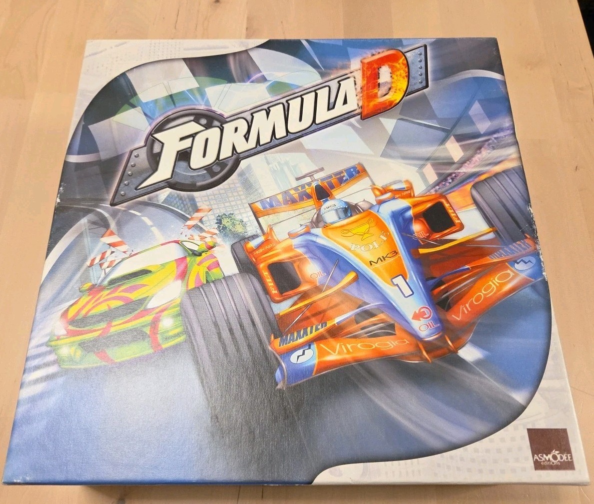 Asmodee Formula D Board Game – Complete With Promo Car & Catalina Santana Card