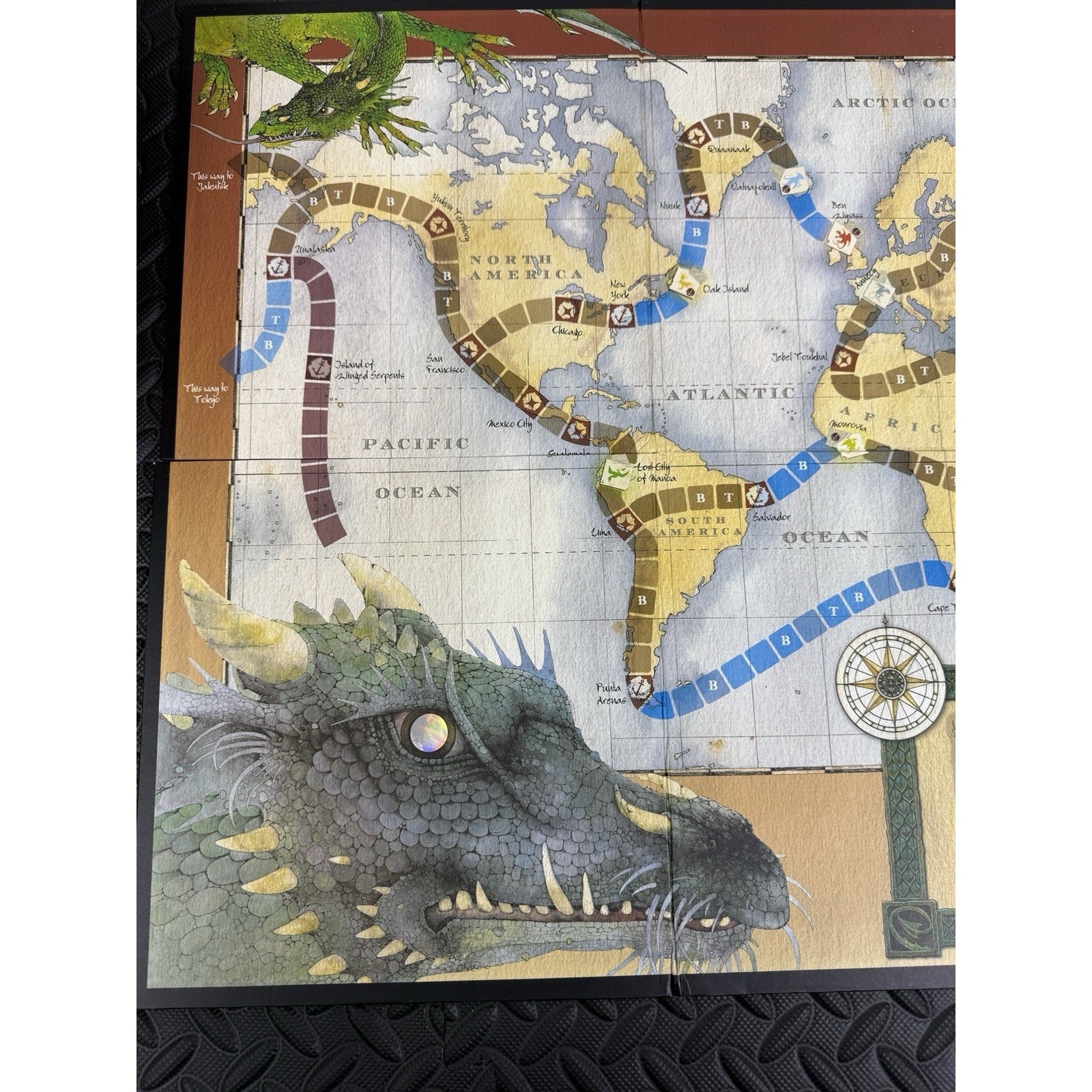 Dragonology The Game 2006 Complete Sababa Toys Board Game Great condition