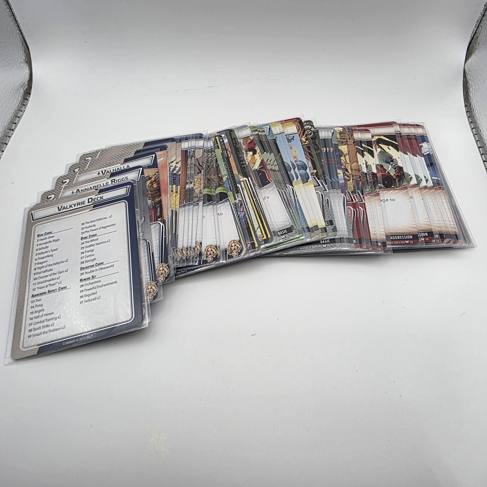 Marvel Champions The Mad Titan’s Shadow/Cycle 4 Complete Set – Used & Sleeved