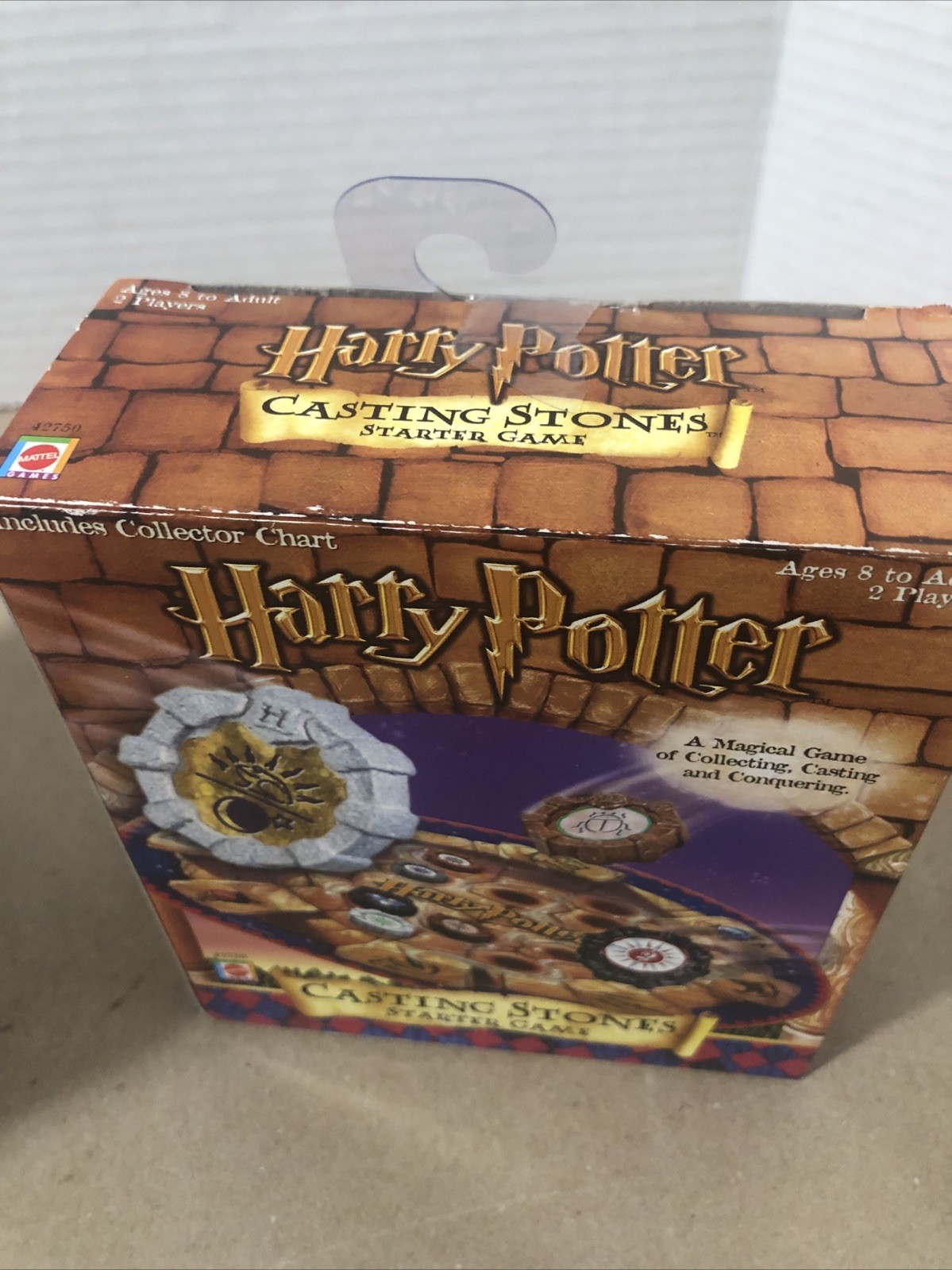 Harry Potter Casting Stones Starter Game New 2001 Mattel 42750 2 Players 8 & Up
