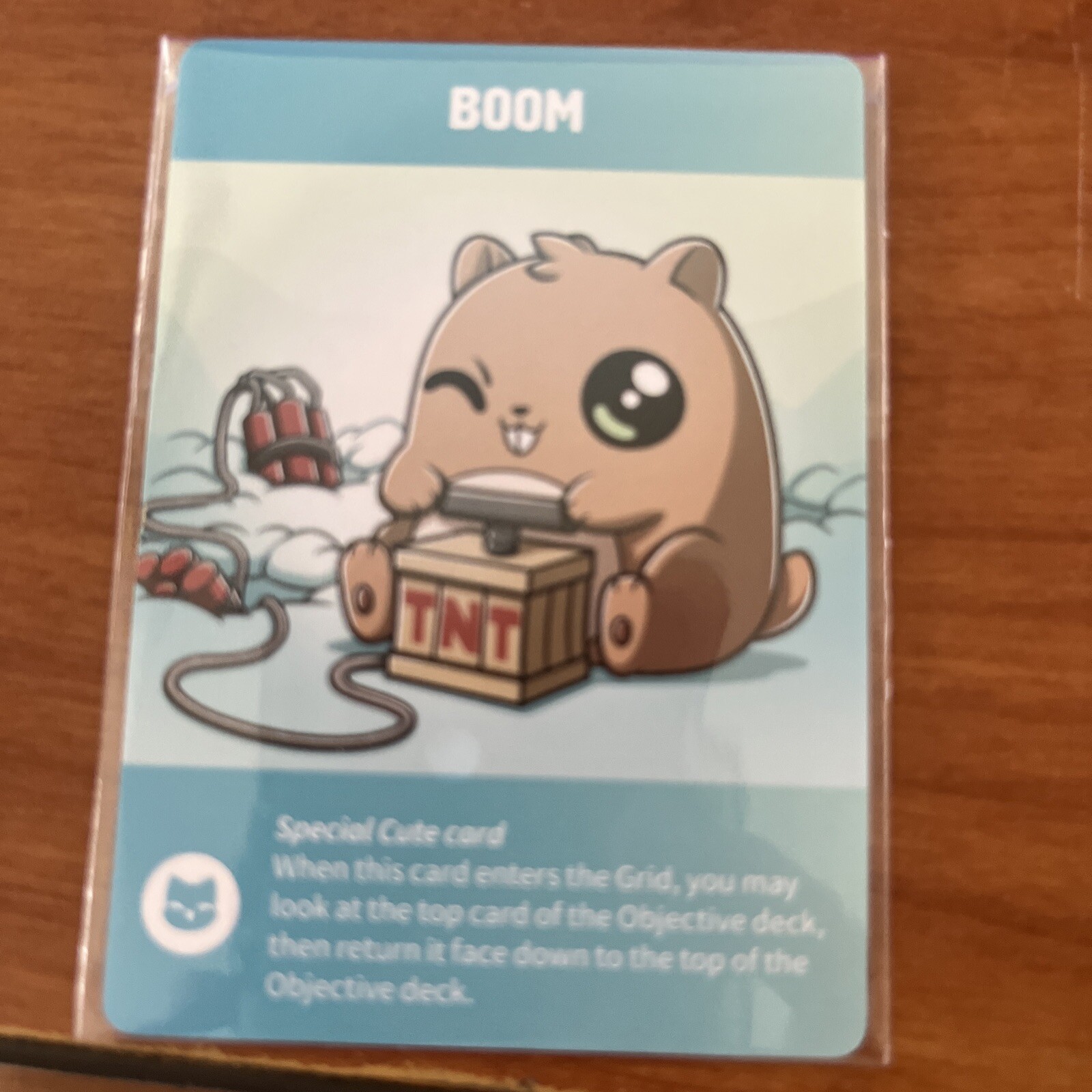 Tic Tac K.O. Cute Boom NEW 2023 Convention Exclusive Promo Card | FREE SHIPPING