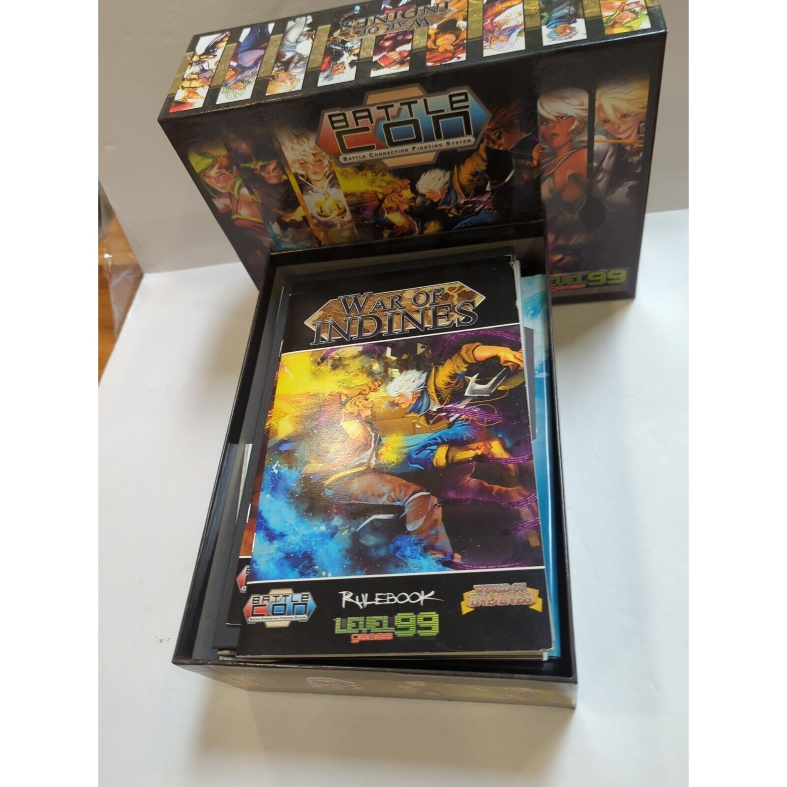 2014 War of Indines Battle Con Dueling Card Game Level 99 Games