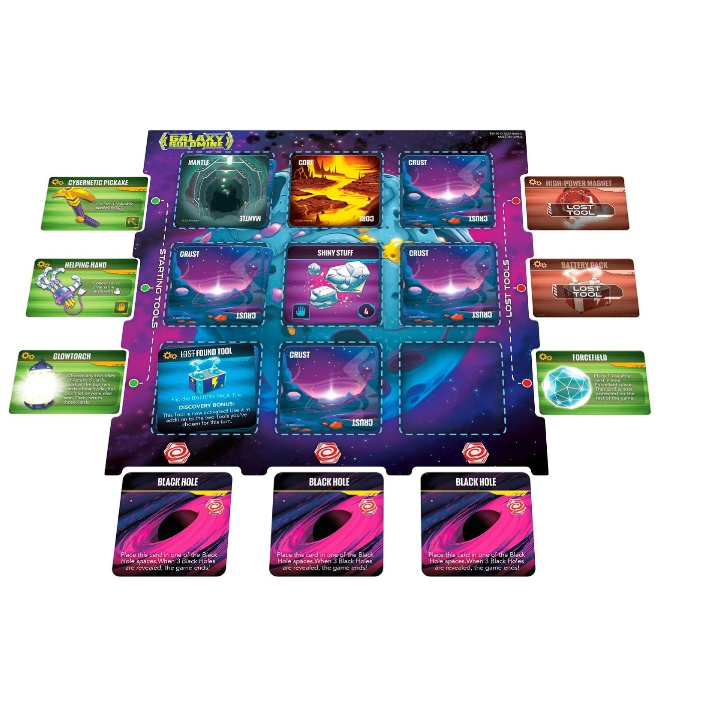 Hasbro Gaming Galaxy Goldmine Space Strategy Family Board Game F6426 New Sealed