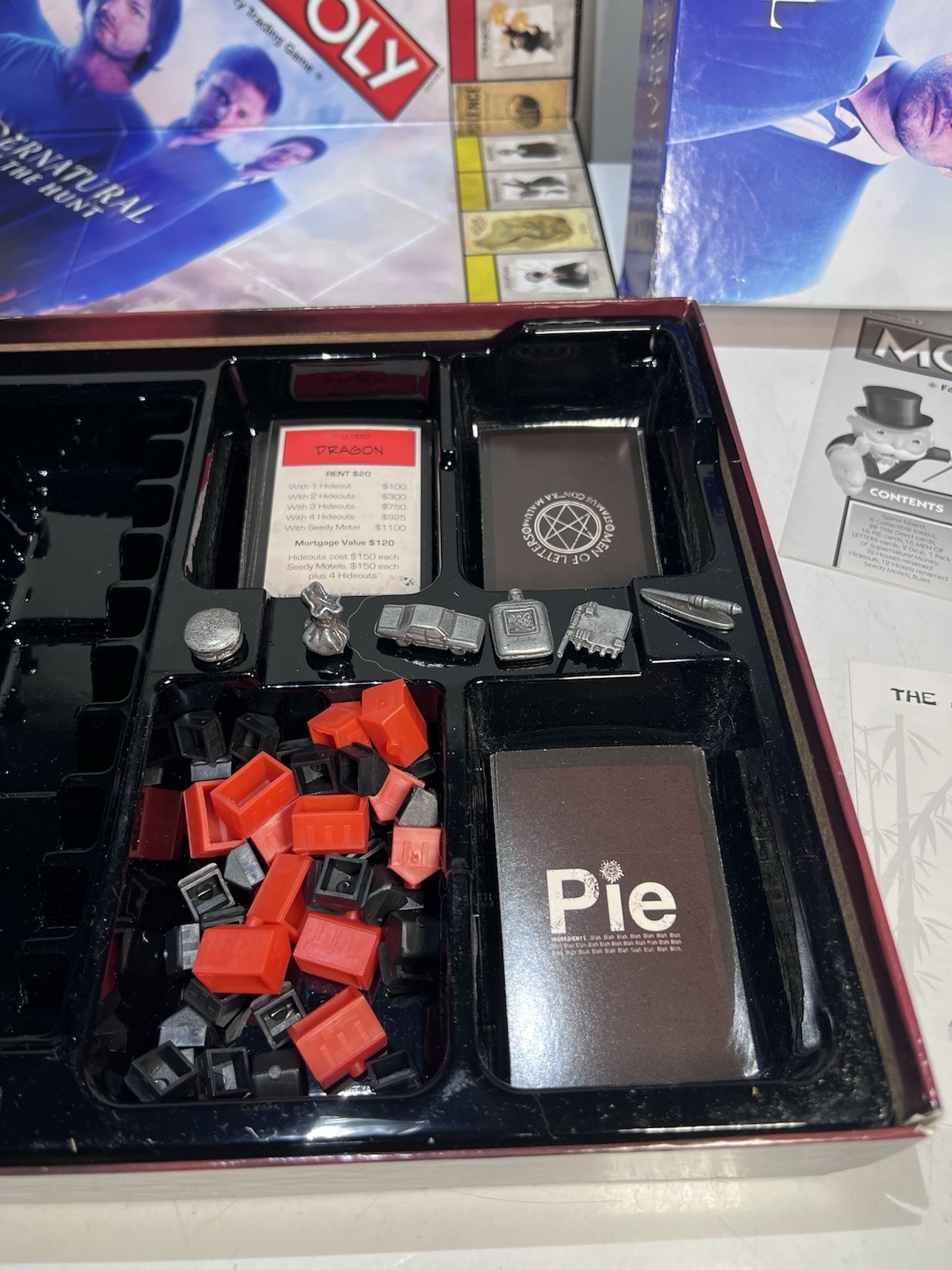 Monopoly Super Natural Join The Hunt Collectors Edition Complete Board Game 2015