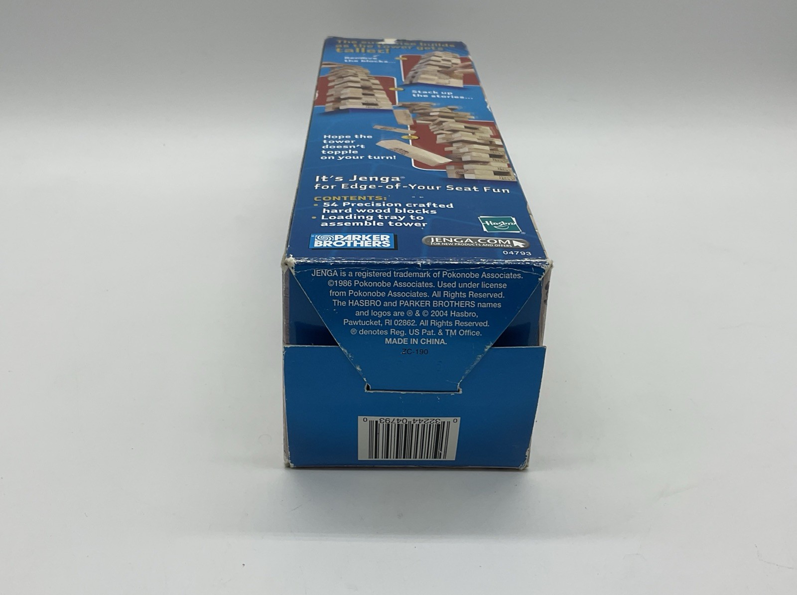 1986 Parker Brothers Jenga Classic Board Game Vintage Complete in Box CIB