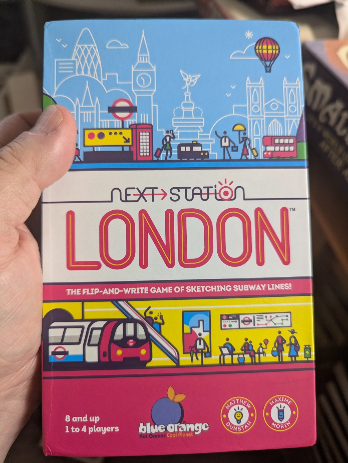 NEXT STATION LONDON Family Board Card Game 100% COMPLETE 2022 AWARD WINNER