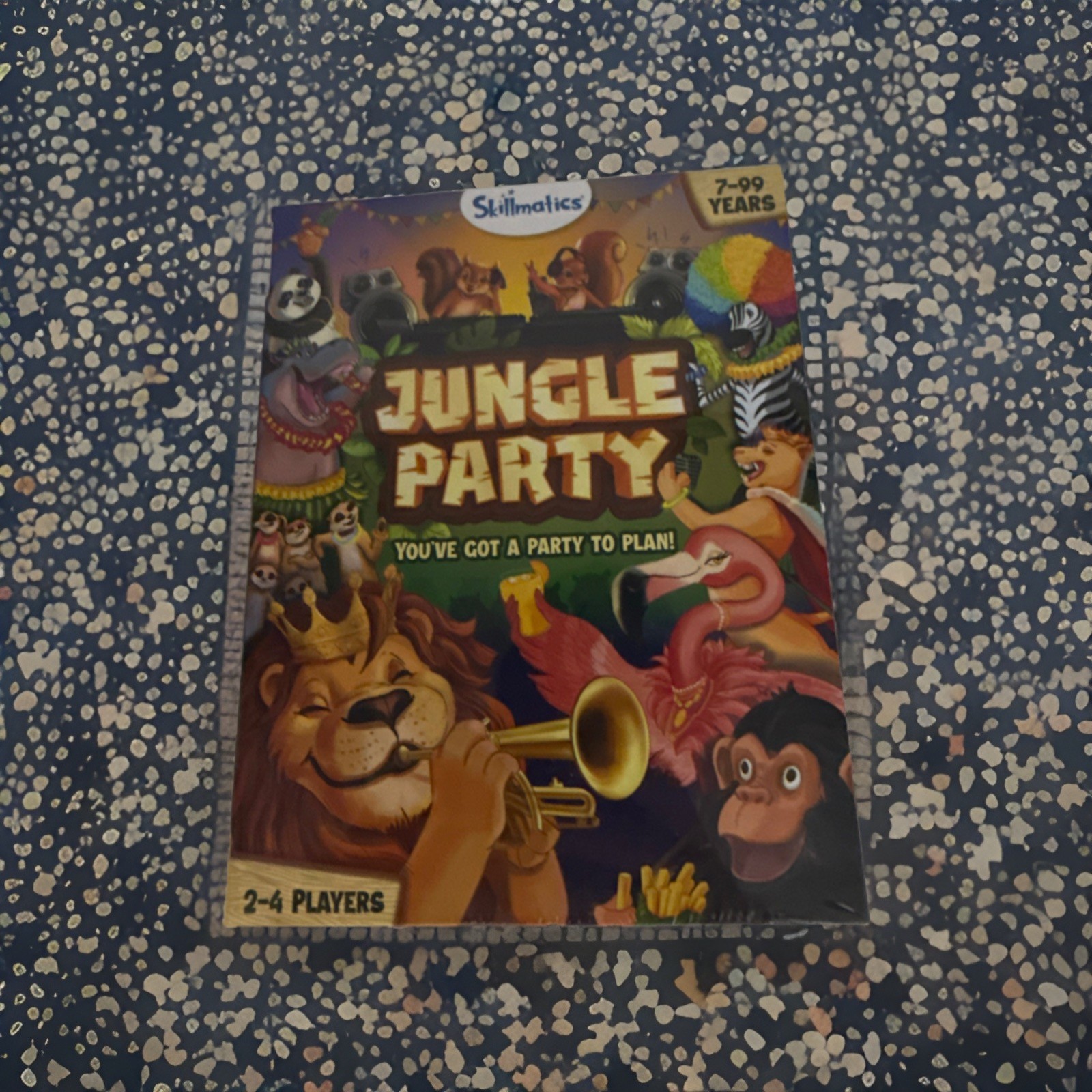 Card Game Jungle Party Fun Family Card Game of Strategy & Luck Party Game Kids