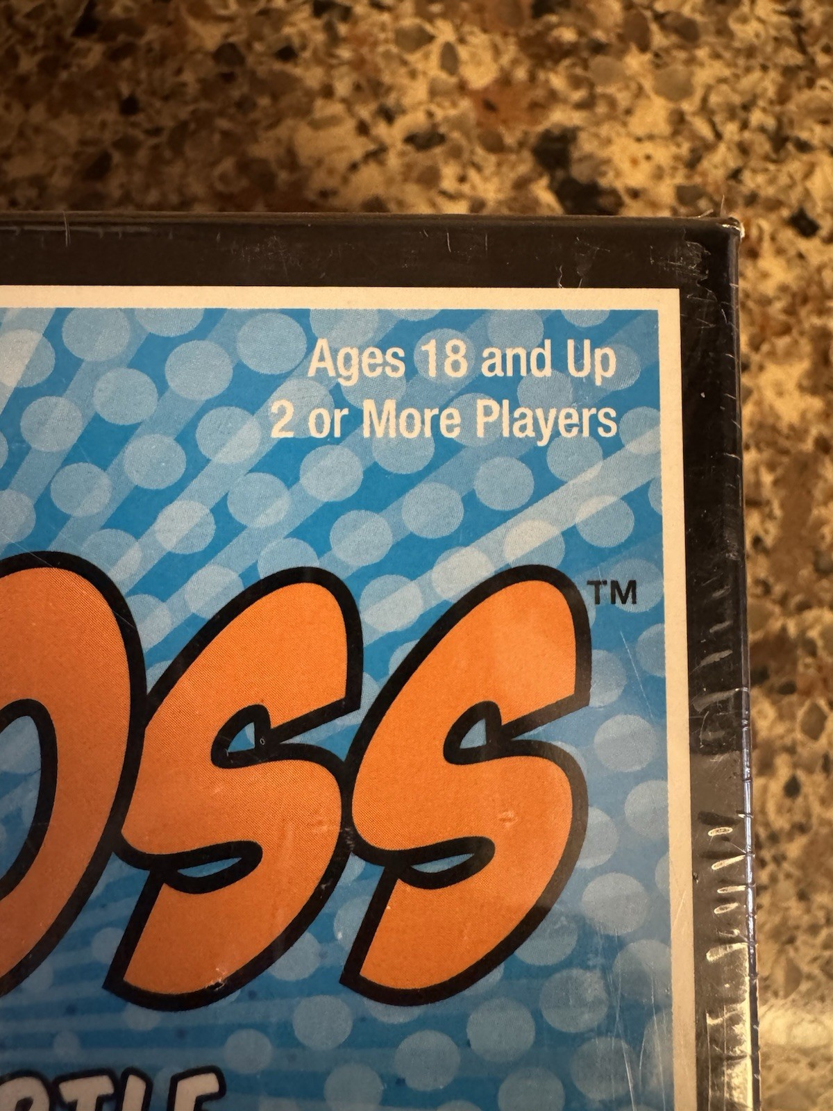 ORANGE TOSS An Adult Party Game by University Games NEW SEALED