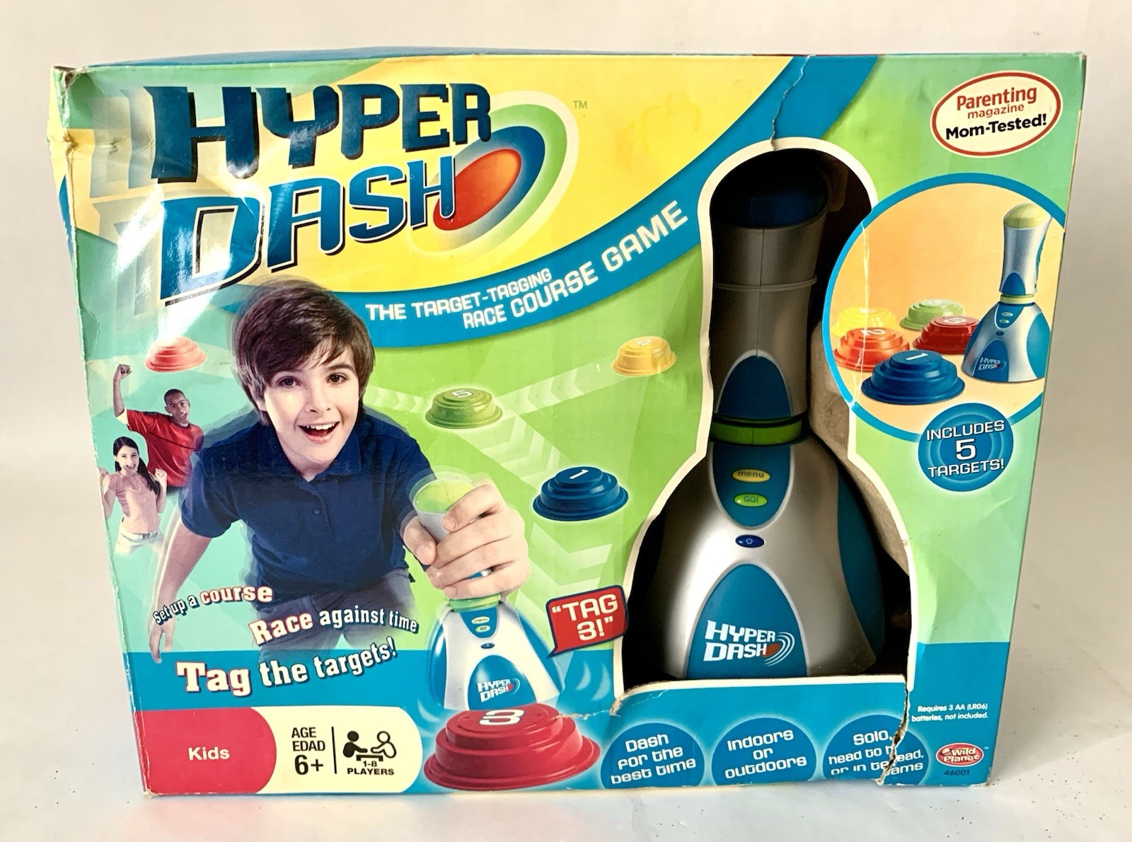 2008 Unused HTF Hyper Dash Game Wild Planet Target Tagging Game COMPLETE