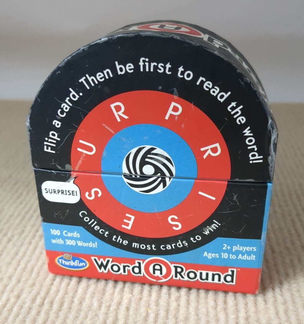 Thinkfun Word A Round Race To Unravel The Word, Fast-Paced Card Game 10 To Adult