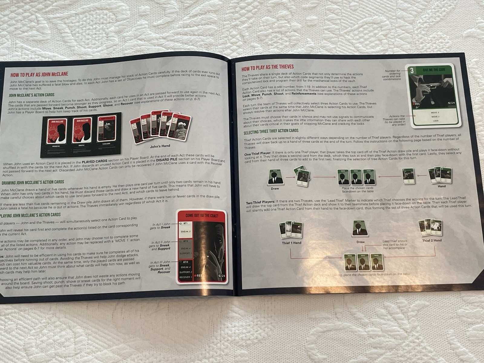Die Hard Nakatomi Heist Strategy Board Game 2019 New Open Box