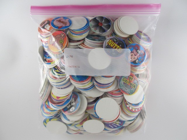 Vintage 90’s Pogs Lot – Mixed Lot of Vintage POGS Milk Caps – Lot #6-Fear Me Co.