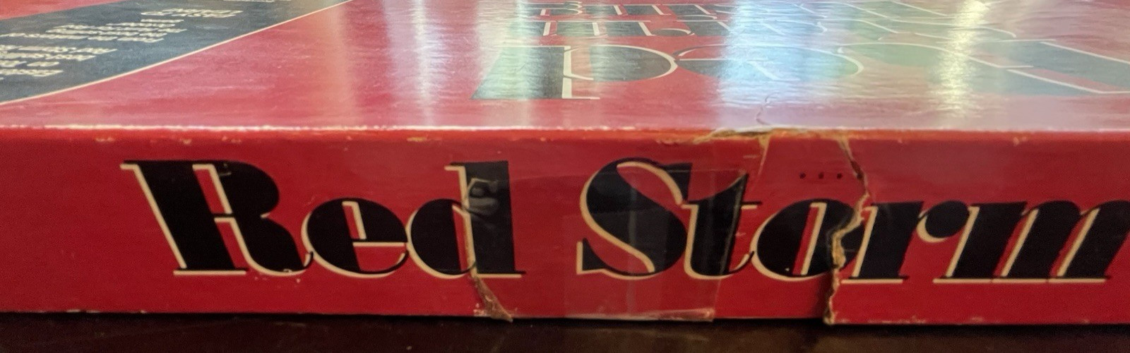 TSR Red Storm Rising Board Game 1989 Tom Clancy UNPUNCHED 100% Complete NM