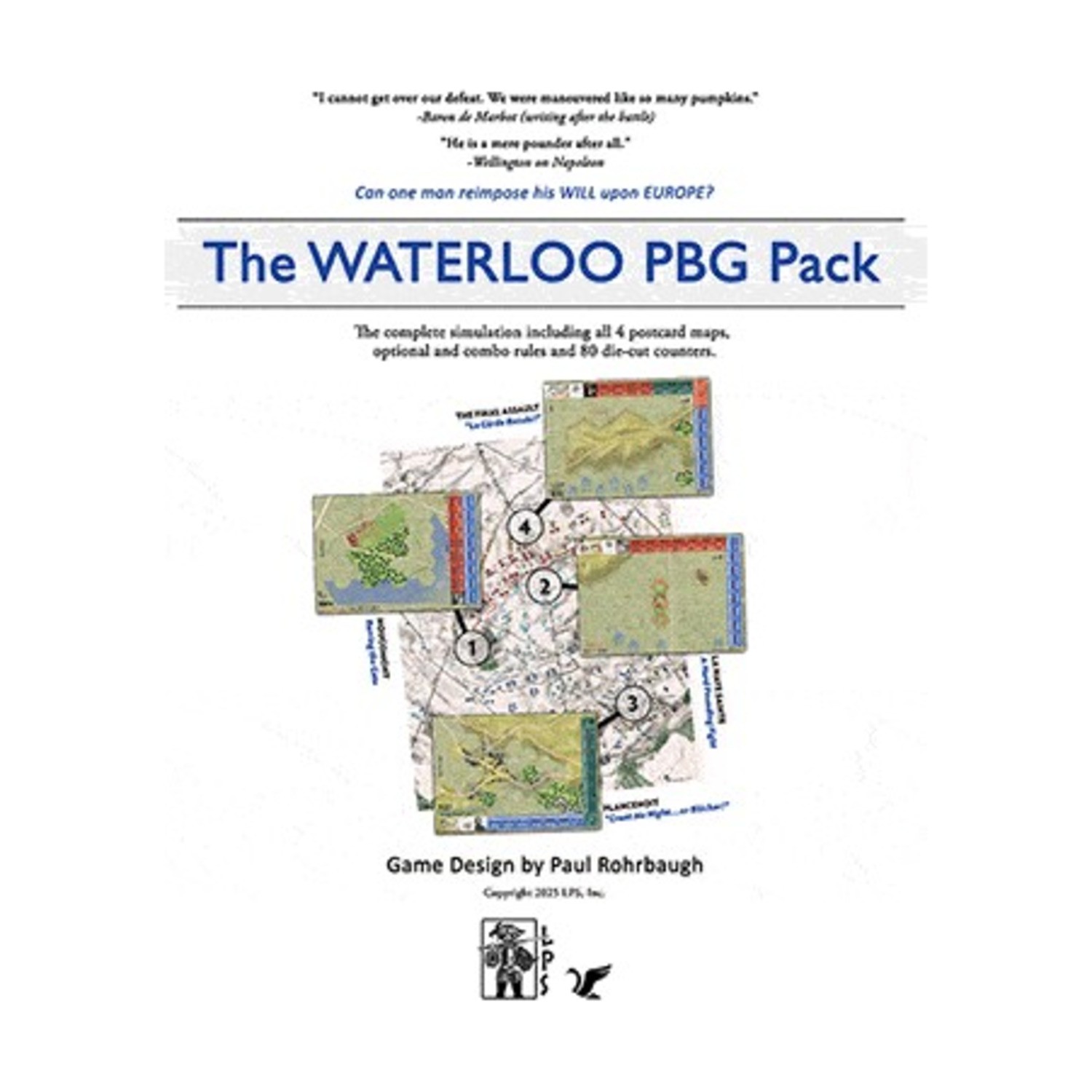Against the Odds Wargame Black Swan #29 – The Waterloo PBG Pack Bag New