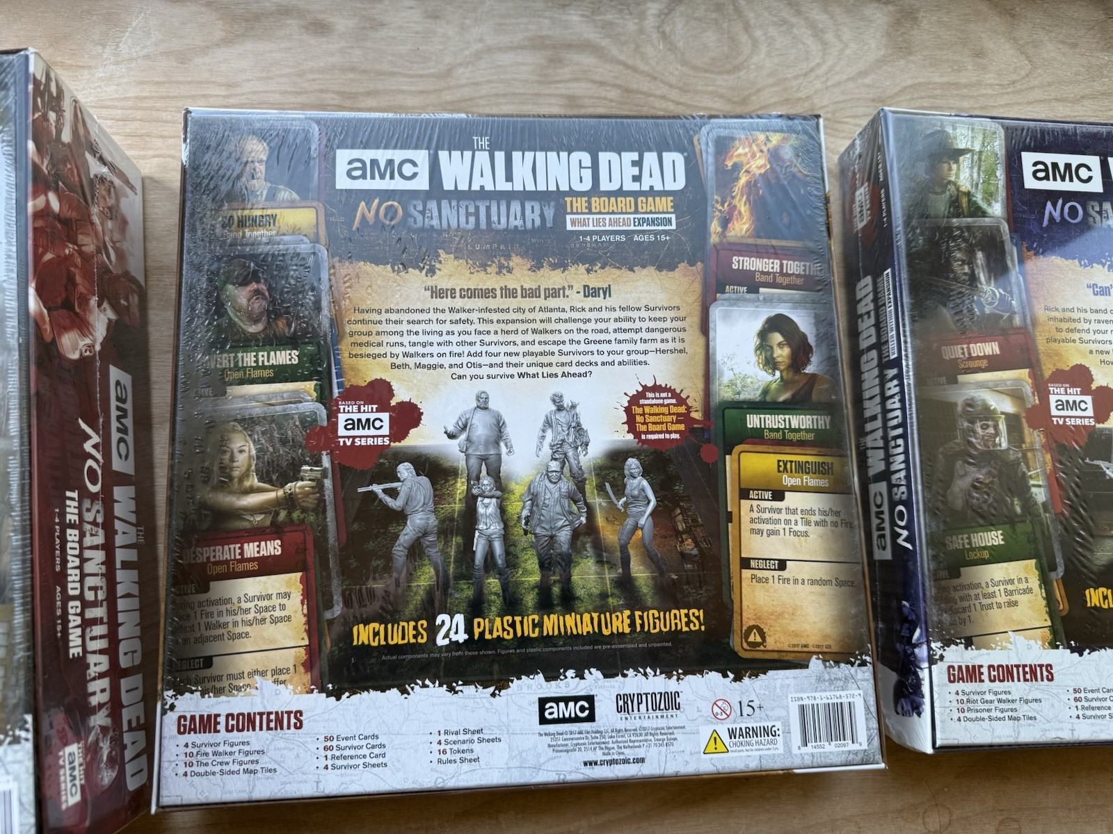 The Walking Dead No Sanctuary with Expansions and Extras