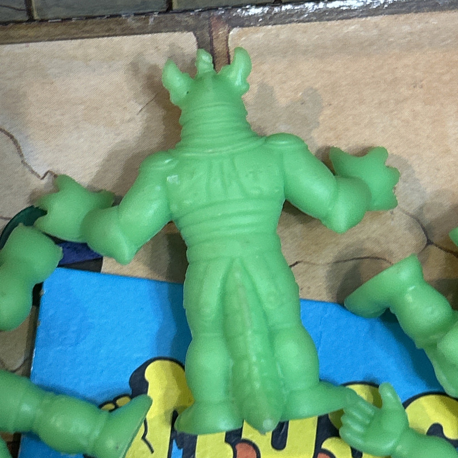 Vintage Mattel M.U.S.C.L.E Mega Match Game 1983 Arena Original Missing 1 Figure
