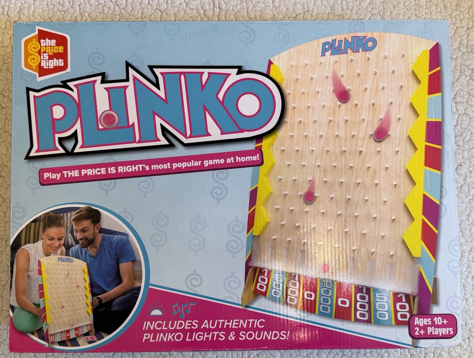 Plinko Game Buffalo Games All Pieces Used Once Outstanding Condition