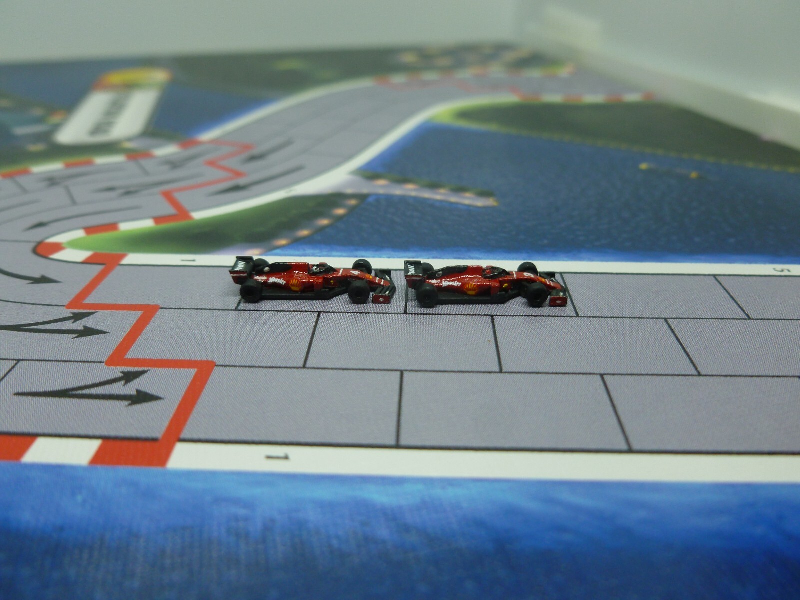 Formula Dé / Formula D / Board Game – Ferrari 2023 – Hand painting + Decals