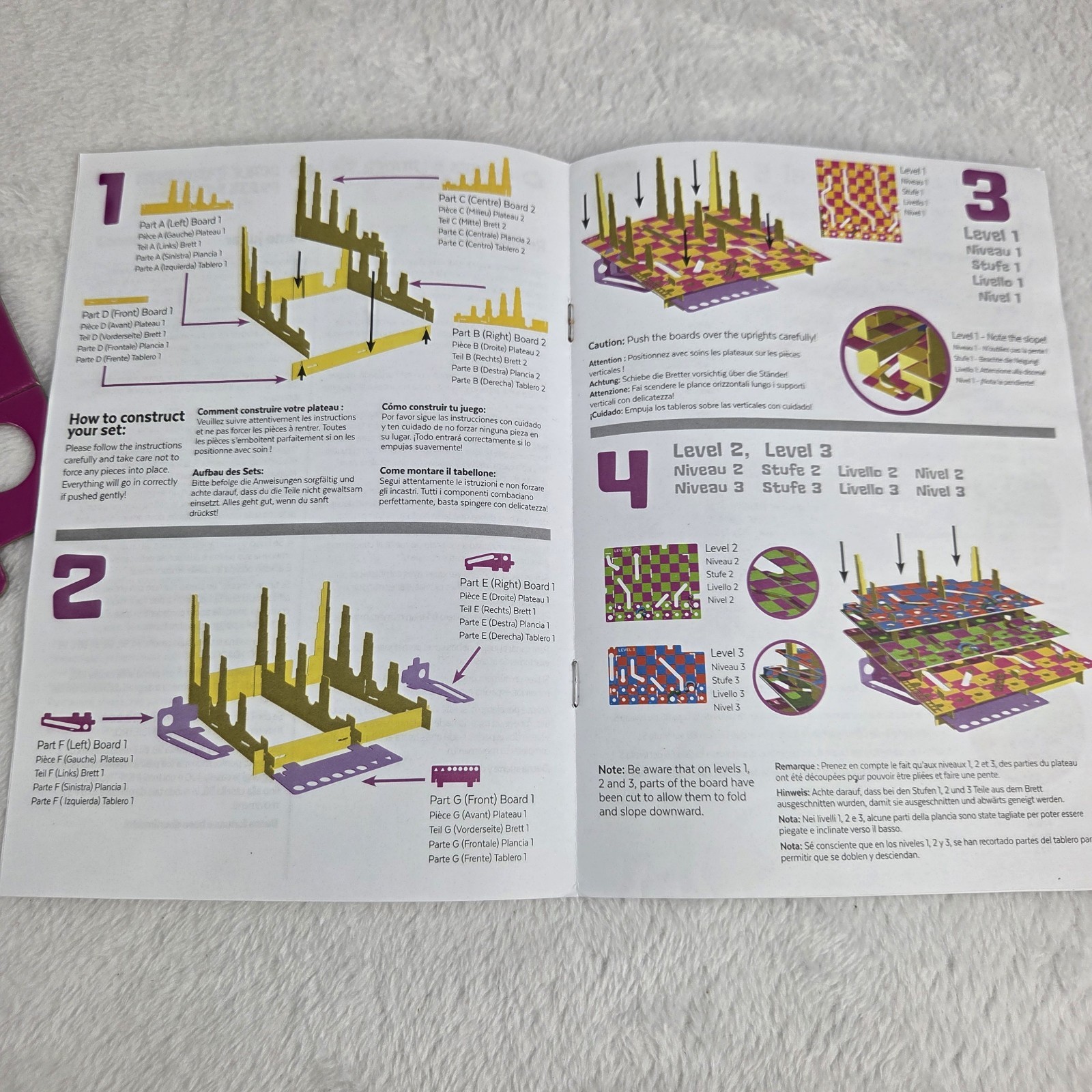 Multi-Level 3D Snakes And Ladders Board Game Happy Puzzle Company 2021 Complete