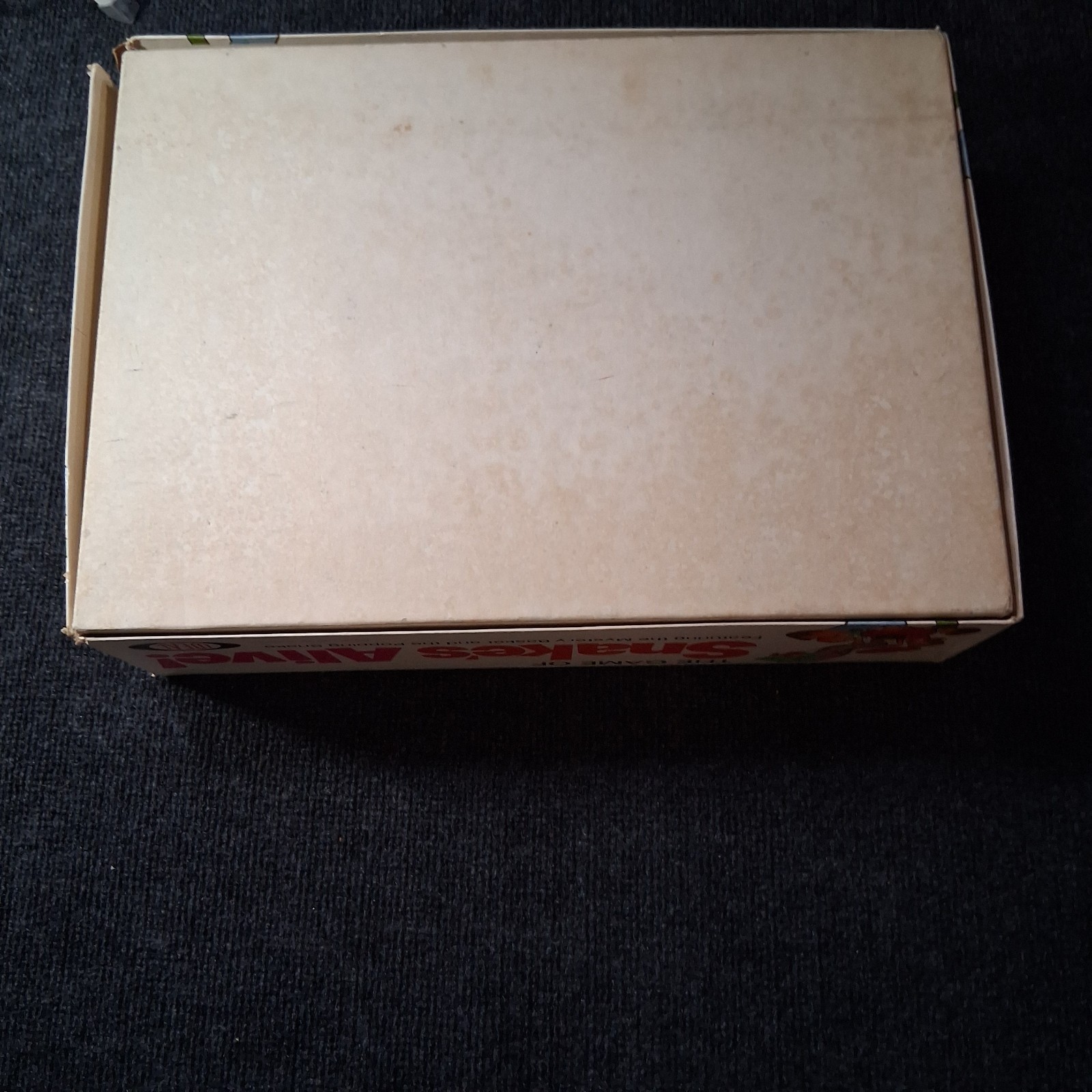 Snakes Alive Board Game 1966 Ideal Rare Vintage Action Game Works Great Original