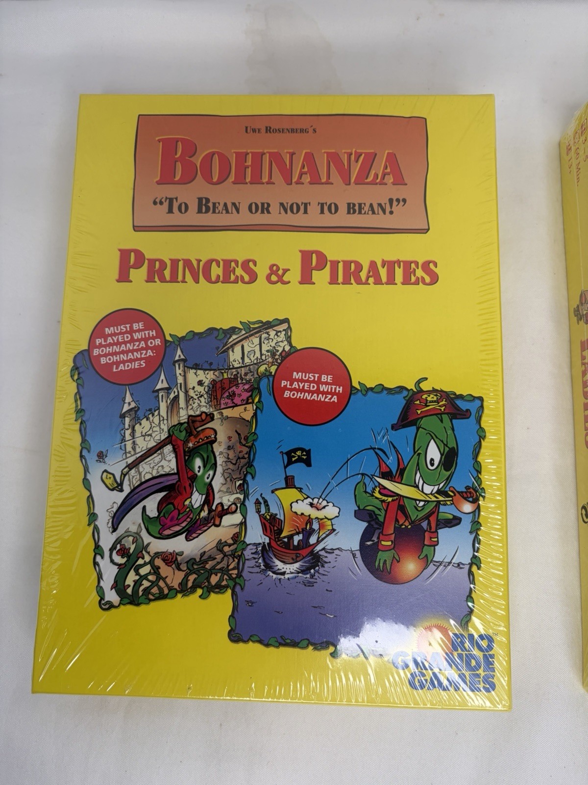 Bohnanza Set Of Two , Princes & Pirates, Ladies & Gangsters New SEALED